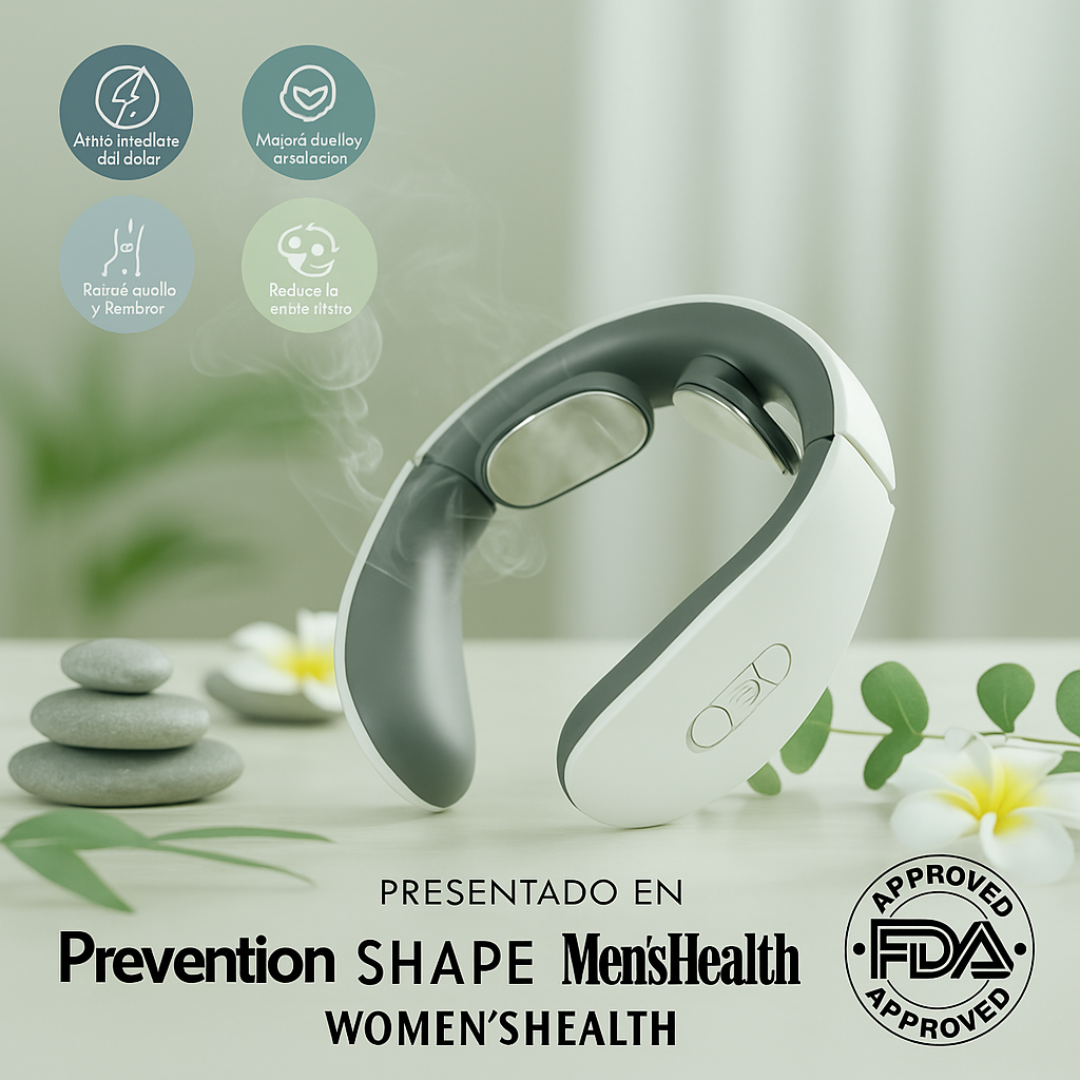 Masajeador Nexura Pulse™ + Almohada ortopédica (GRATIS)